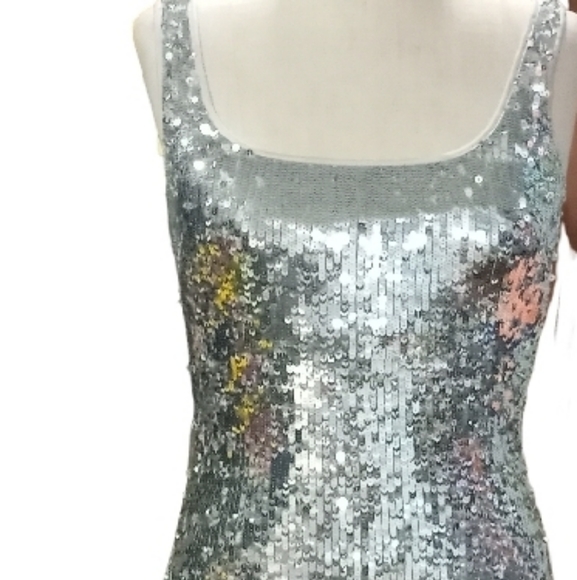 Vintags Y2K sequins mini , club 2,000 parties mindless size xs - Picture 3 of 6